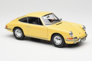Porsche 911 901 Champagne Dzeltens Kyosho 1:18 08969Y Metāls — attēls 6 no 8
