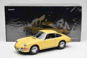 Porsche 911 901 Champagne Dzeltens Kyosho 1:18 08969Y Metāls — attēls 8 no 8