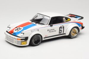 Porsche 934 Brumos Racing #61 P. Gregg / J. Busby 24 Hours of Daytona 1977 Minichamps 1:18 155776461 Metāls