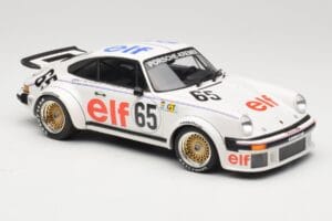 Porsche 934 Kremer Racing #65 B. Wollek / D. Pironi / M-C. Beaumont 24 Hours of Le Mans 1976 Minichamps 1:18 155766465 Metāls — attēls 4 no 6