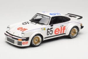 Porsche 934 Kremer Racing #65 B. Wollek / D. Pironi / M-C. Beaumont 24 Hours of Le Mans 1976 Minichamps 1:18 155766465 Metāls