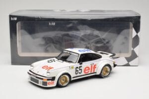 Porsche 934 Kremer Racing #65 B. Wollek / D. Pironi / M-C. Beaumont 24 Hours of Le Mans 1976 Minichamps 1:18 155766465 Metāls — attēls 6 no 6