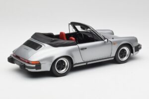 Porsche 911 930 Carrera 3.2 Kabriolets Pelēks Metallic Minichamps 1:18 100063034 Metāls — attēls 3 no 8