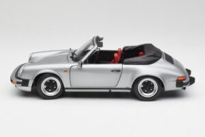 Porsche 911 930 Carrera 3.2 Kabriolets Pelēks Metallic Minichamps 1:18 100063034 Metāls — attēls 4 no 8