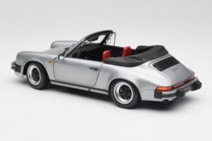 Porsche 911 930 Carrera 3.2 Kabriolets Pelēks Metallic Minichamps 1:18 100063034 Metāls — attēls 7 no 8