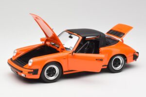 Porsche 911 930 Carrera 3.2 Targa Oranžs Minichamps 1:18 100063064 Metāls — attēls 2 no 8