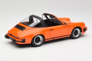 Porsche 911 930 Carrera 3.2 Targa Oranžs Minichamps 1:18 100063064 Metāls — attēls 3 no 8