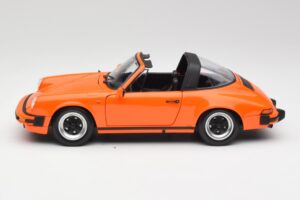Porsche 911 930 Carrera 3.2 Targa Oranžs Minichamps 1:18 100063064 Metāls — attēls 4 no 8