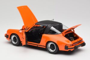 Porsche 911 930 Carrera 3.2 Targa Oranžs Minichamps 1:18 100063064 Metāls — attēls 5 no 8