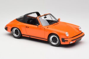 Porsche 911 930 Carrera 3.2 Targa Oranžs Minichamps 1:18 100063064 Metāls — attēls 6 no 8