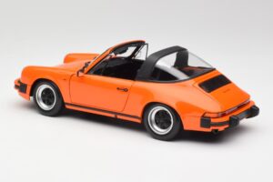 Porsche 911 930 Carrera 3.2 Targa Oranžs Minichamps 1:18 100063064 Metāls — attēls 7 no 8