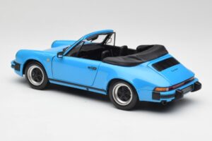 Porsche 911 930 Carrera Kabriolets Zils Minichamps 1:18 100063032 Metāls — attēls 7 no 8