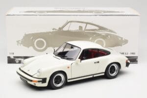 Porsche 911 930 Carrera 3.2 Grand Prix White Minichamps 1:18 100063024 Metāls — attēls 8 no 8