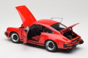 Porsche 911 930 Carrera 3.2 Guards Red Minichamps 1:18 100063021 Metāls — attēls 5 no 8