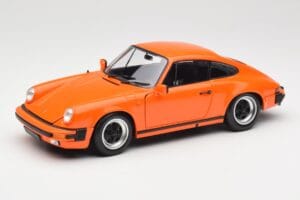 Porsche 911 930 Carrera 3.2 Signal Orange Minichamps 1:18 100063025 Metāls