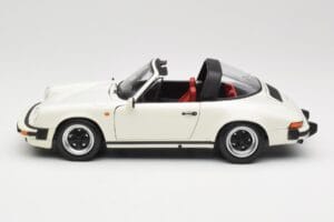 Porsche 911 930 Carrera Targa 3.2 Grand Prix White Minichamps 1:18 100063062 Metāls — attēls 4 no 8