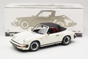 Porsche 911 930 Carrera Targa 3.2 Grand Prix White Minichamps 1:18 100063062 Metāls — attēls 8 no 8