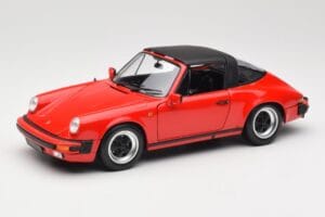 Porsche 911 930 Carrera Targa 3.2 Guards Red Minichamps 1:18 100063061 Metāls — attēls 3 no 9