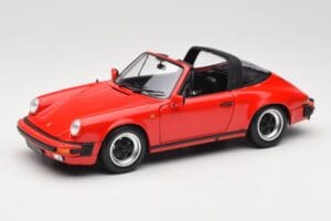Porsche 911 930 Carrera Targa 3.2 Guards Red Minichamps 1:18 100063061 Metāls
