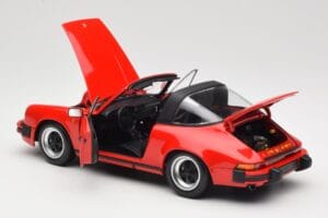 Porsche 911 930 Carrera Targa 3.2 Guards Red Minichamps 1:18 100063061 Metāls — attēls 6 no 9