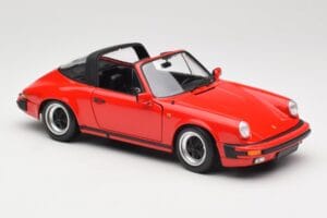 Porsche 911 930 Carrera Targa 3.2 Guards Red Minichamps 1:18 100063061 Metāls — attēls 7 no 9