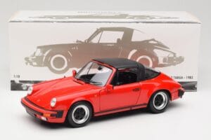 Porsche 911 930 Carrera Targa 3.2 Guards Red Minichamps 1:18 100063061 Metāls — attēls 9 no 9