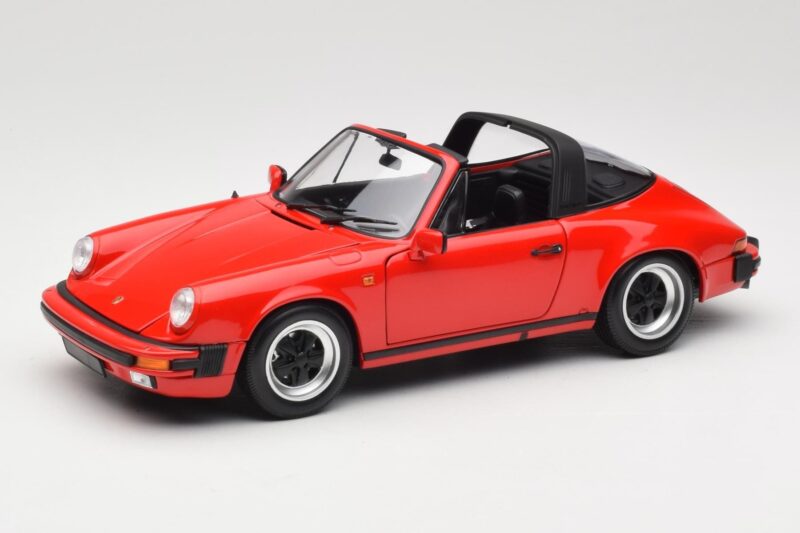 Porsche 911 930 Carrera Targa 3.2 Guards Red Minichamps 1:18 100063061 Metāls