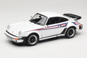 Porsche 911 930 Turbo 3.3 Balts Norev 1:18 187668 Metāls