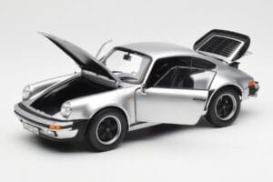 Porsche 911 930 Turbo 3.3 Sudrabs Norev 1:18 187574 Metāls — attēls 2 no 8
