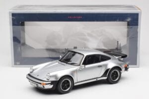 Porsche 911 930 Turbo 3.3 Sudrabs Norev 1:18 187574 Metāls — attēls 8 no 8