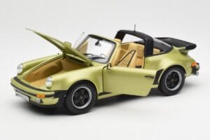 Porsche 911 930 Turbo Targa Zaļš Metālisks Norev 1:18 187526 Metāls — attēls 2 no 10