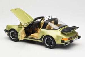 Porsche 911 930 Turbo Targa Zaļš Metālisks Norev 1:18 187526 Metāls — attēls 7 no 10