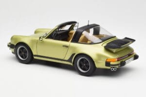 Porsche 911 930 Turbo Targa Zaļš Metālisks Norev 1:18 187526 Metāls — attēls 9 no 10