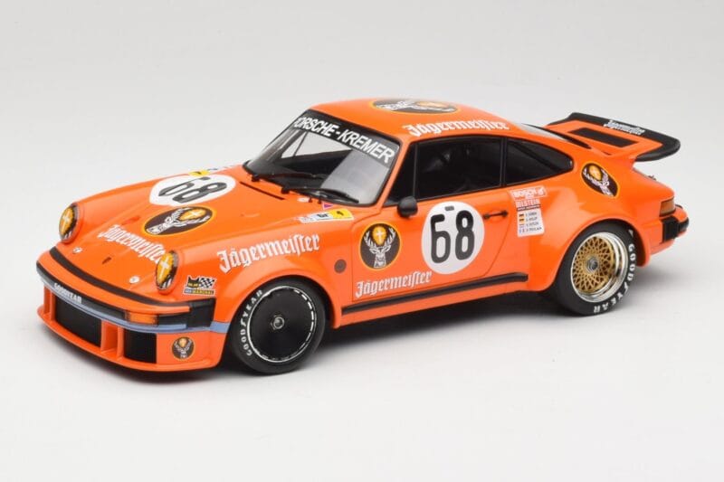 Porsche 911 934 Jagermeister #68 C. Poulain / D. Feitler 24 Hours of Le Mans 1978 Minichamps 1:18 155786468 Metāls