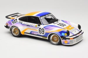 Porsche 911 934 Schiller Racing Team #69 R. Haldi / H. Vetsch 24 Hours of Le Mans 1976 Minichamps 1:18 155766469 Metāls — attēls 4 no 6