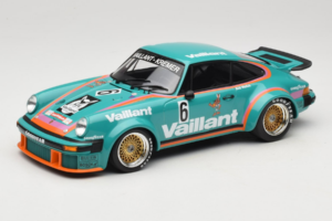 Porsche 911 934 Vaillant #6 B. Wollek Winner Norisring DRM 1976 Minichamps 1:18 155766406 Metāls