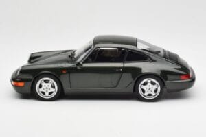 Porsche 911 964 Carrera 4 Zaļš Metālisks Norev 1:18 187321 Metāls — attēls 4 no 8