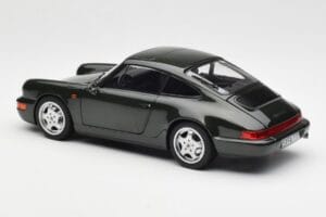 Porsche 911 964 Carrera 4 Zaļš Metālisks Norev 1:18 187321 Metāls — attēls 7 no 8