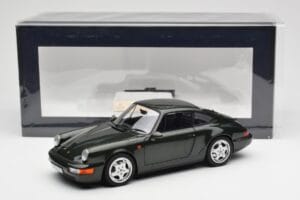 Porsche 911 964 Carrera 4 Zaļš Metālisks Norev 1:18 187321 Metāls — attēls 8 no 8