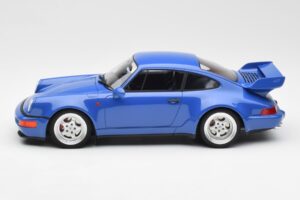 Porsche 911 964 RS 3.8 Zils GT Spirit 1:18 GT003ZM Sveķi — attēls 3 no 6