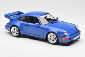 Porsche 911 964 RS 3.8 Zils GT Spirit 1:18 GT003ZM Sveķi — attēls 4 no 6