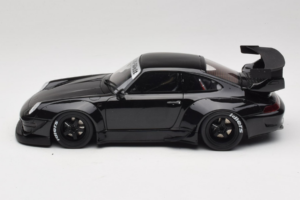Porsche 911 964 RWB Melns GT Spirit 1:18 GTS005KJ Sveķi — attēls 3 no 6