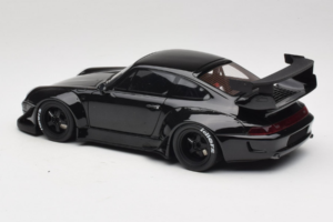 Porsche 911 964 RWB Melns GT Spirit 1:18 GTS005KJ Sveķi — attēls 5 no 6