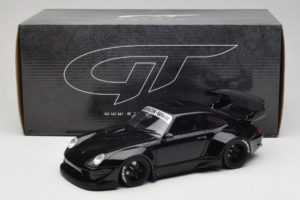 Porsche 911 964 RWB Melns GT Spirit 1:18 GTS005KJ Sveķi — attēls 6 no 6