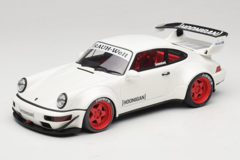 Porsche 911 964 RWB Hoonigan Balts GT Spirit 1:18 GT732 Sveķi