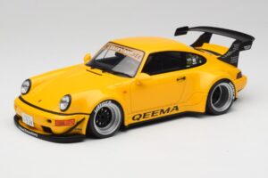 Porsche 911 964 RWB Keema Yellow GT Spirit 1:18 GT492 Sveķi