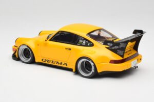 Porsche 911 964 RWB Keema Yellow GT Spirit 1:18 GT492 Sveķi — attēls 5 no 6
