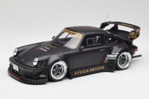 Porsche 911 964 RWB Stella Artois Bumper Delete GT Spirit 1:18 GT918 Sveķi