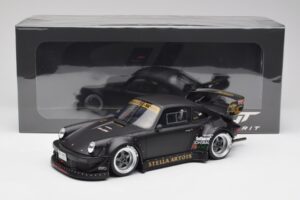 Porsche 911 964 RWB Stella Artois Bumper Delete GT Spirit 1:18 GT918 Sveķi — attēls 6 no 6