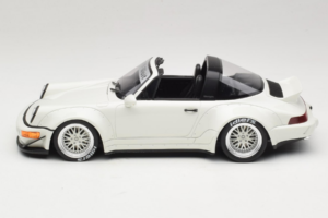 Porsche 911 964 RWB Targa Balts GT Spirit 1:18 GT188 Sveķi — attēls 3 no 6